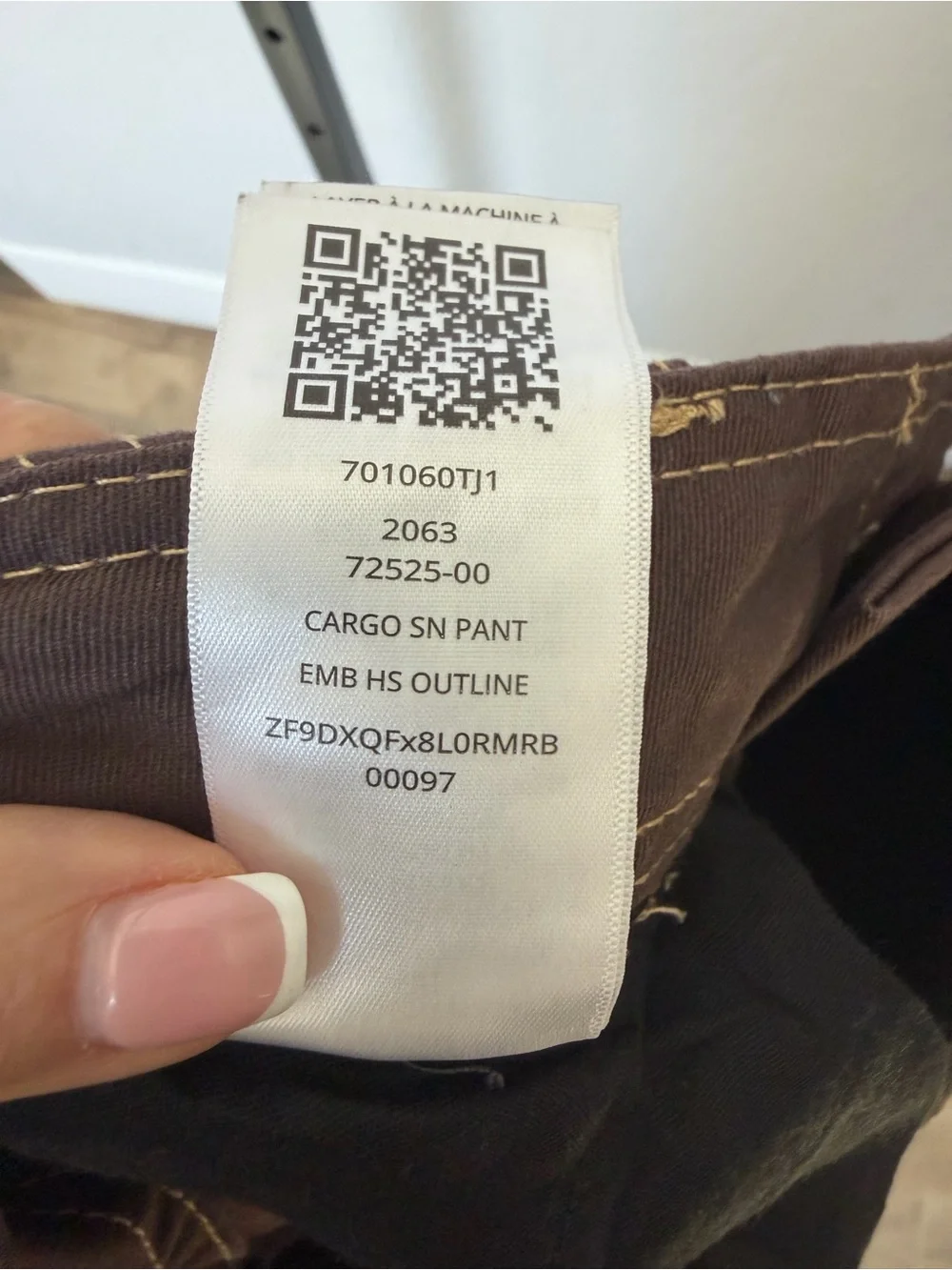 True Religion Baggy Cargo Pants Mens 32 Bracken Brown Horseshoe NWT $169